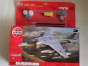 AIRFIX 1/72 55300 BAe HARRIER GR9A STARTER SET